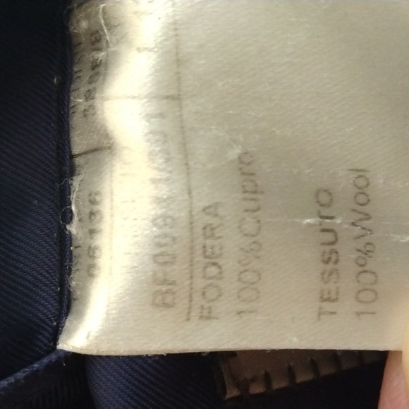 Canali Navy Wool Suit 46R US = 56R EU (Made in Italy) - Picture 8 of 15